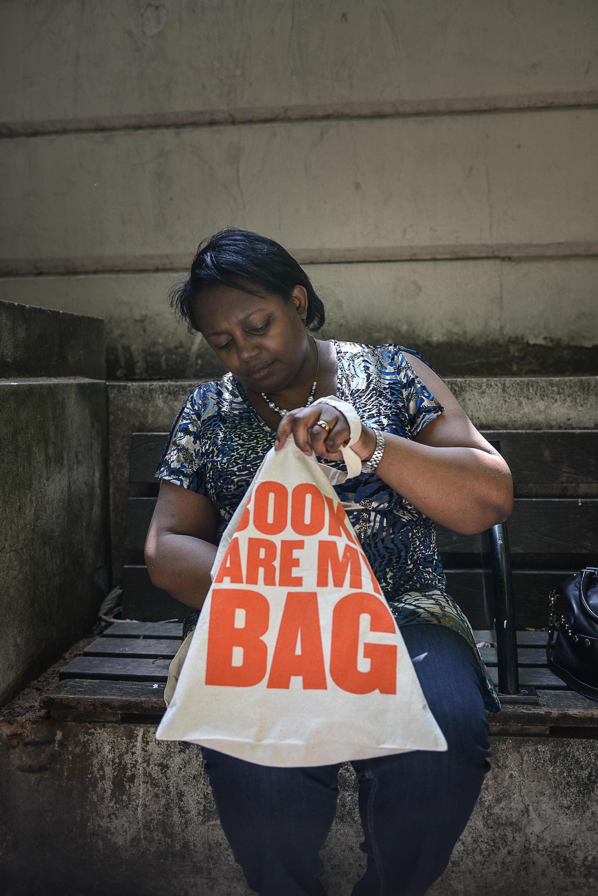 Books Are My Bag tote bag